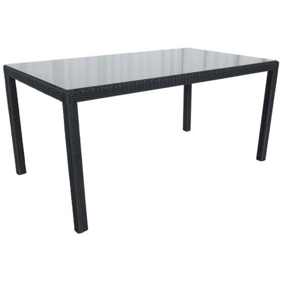 Table Tressée Noire