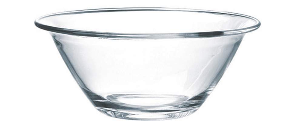 Saladier verre - 26 cm