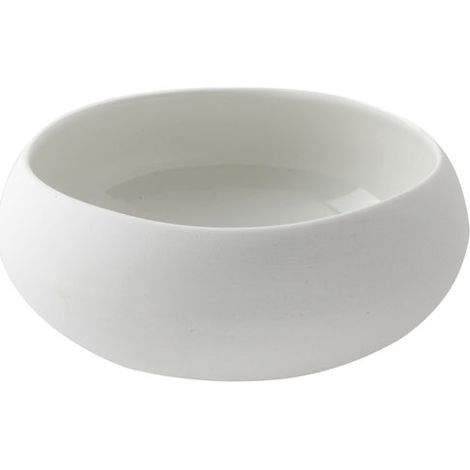 BOL PORCELAINE BLANC 12cm incliné